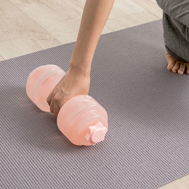 Unleash Your Strength with the Mini Portable Plastic Water Dumbbell